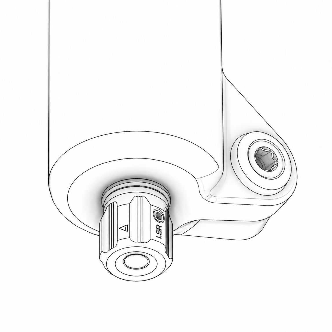 Low-Speed Rebound Adjuster